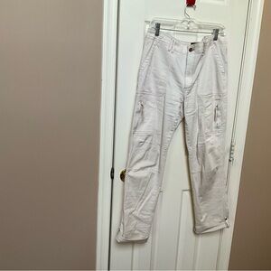 White House Black Market Pret-a pedi Pants Size 12 color Oat